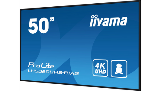 Écran d'affichage dynamique 50'4K uhd 3840X2160 dalle ips