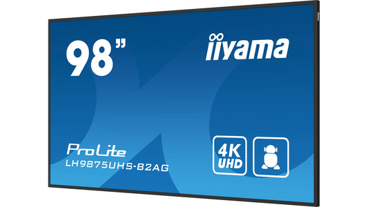 Écran d'affichage dynamique 98' 4K uhd 3840X2160 dalle IP