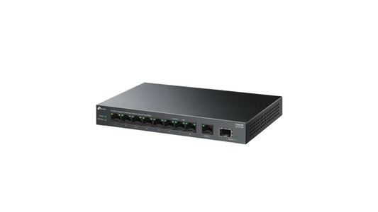 SWITCH DE BUREAU 10xGIGA DONT 8PoE+ 64W / 250m PoE