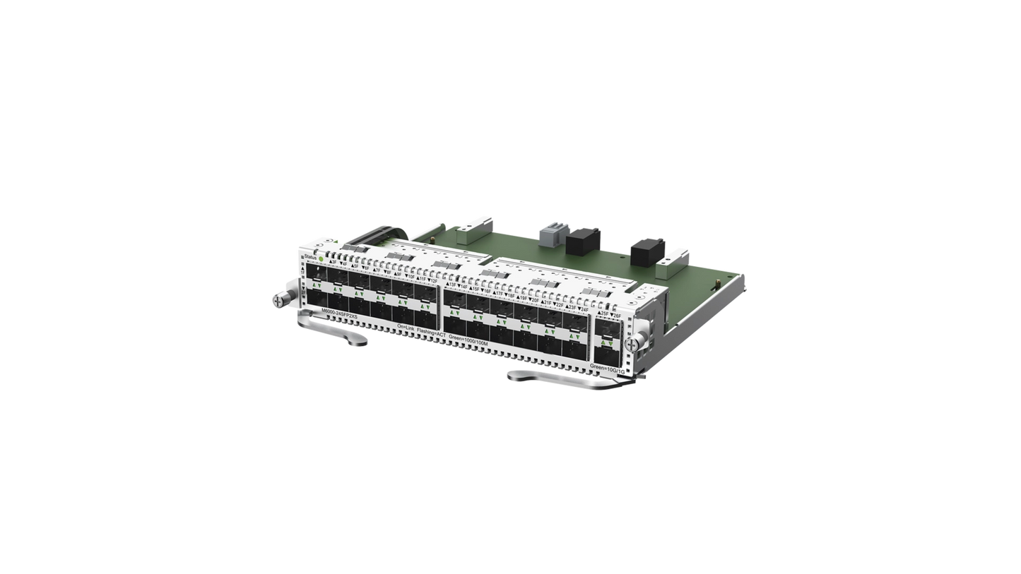 Carte d'extension 24 ports SFP Gigabit fibre + 2×SFP+ 10G Reyee — châssis modulaire RG-NBS6002