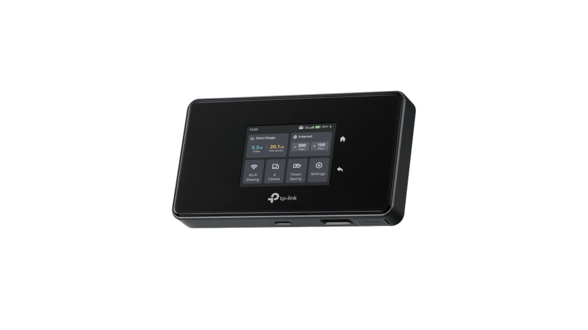 Routeur cellulaire écran tactile port LAN gigabit port type C