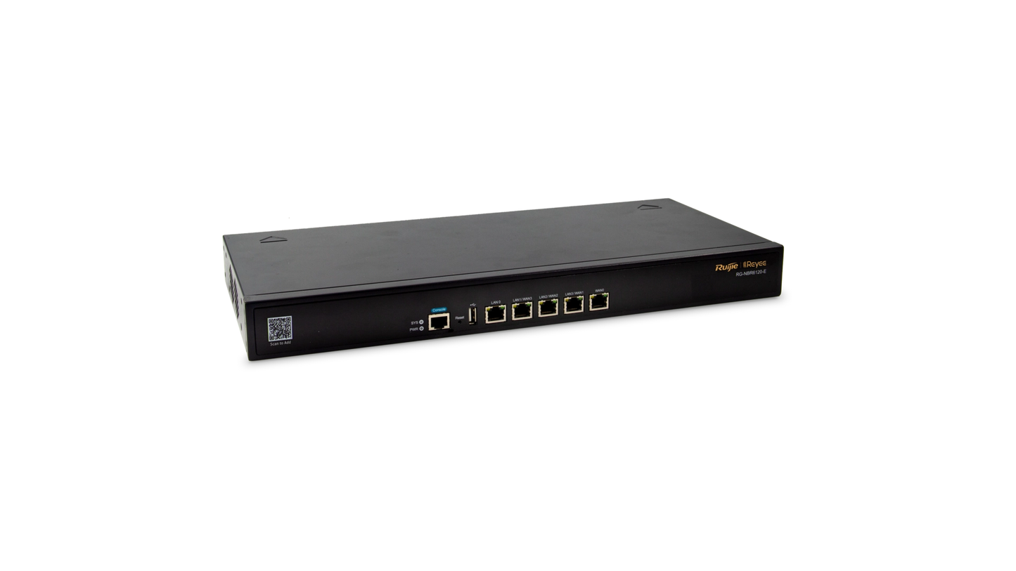 Routeur cloud sécurisé Reyee NBR6120-E — Firewall, IPS et audit réseau jusqu'à 200 utilisateurs