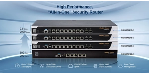 Routeur cloud sécurisé Reyee NBR6205-E — Firewall, IPS et VPN jusqu'à 500 utilisateurs, 1,5 Gbps