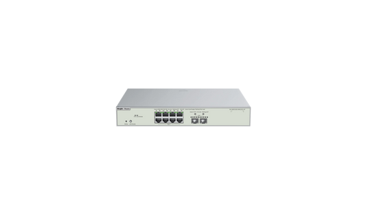Switch Reyee NBS5300-8MG2XS-UP - 8 ports 2.5G PoE++ 370W + 2x SFP+ 10G, manageable L3