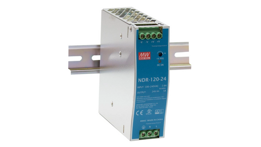 Alimentation pour switch alim rail din 120W 24VDC -20/+70