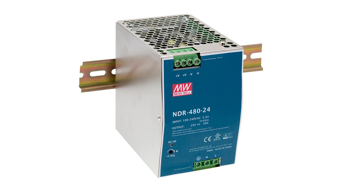 Alimentation pour switch alim rail din 480W 24VDC -20 a +70