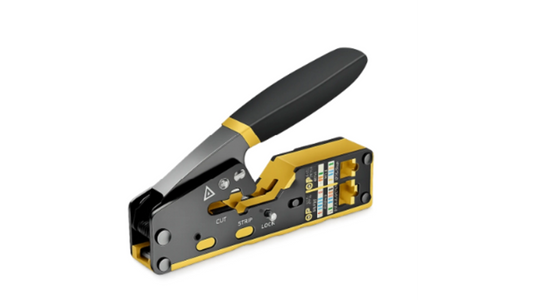 Testeur réseau / électrique Pince a sertir RJ45 traversant