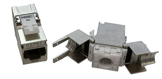 Connecteur électronique Noyau RJ45 Cat6A 10G Blinde PoE 90W