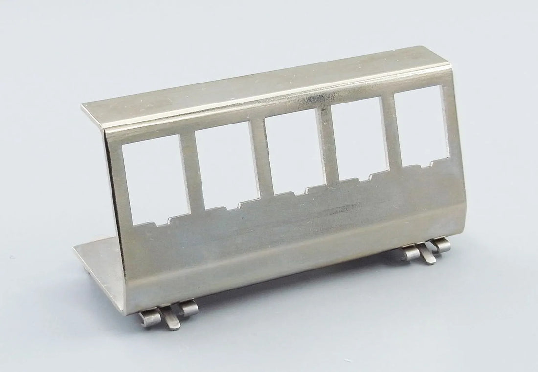 Connecteur électronique adptateur rail din metal 5 Noyaux