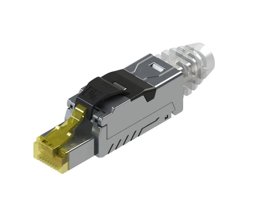 Connecteur électronique Plug RJ45 Cat6A s/ftp 2 manchons