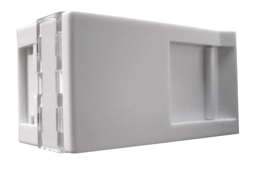 Connecteur électronique module 22.5x45 1 port incline A 30