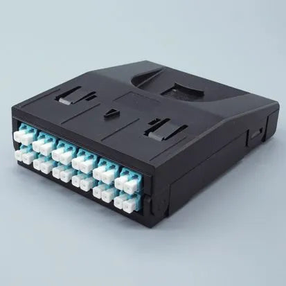 Tiroir de brassage optique Cassette 24 ports lc multimode aqua