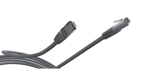 CORDON RJ45 CAT6 F/UTP PVC GRIS 20 cm – vue 2