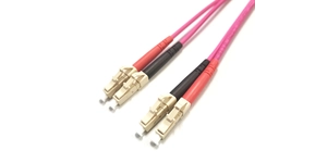 Cordon fibre optique jar. fo 50/125 lc/lc duplex OM4 – vue 10