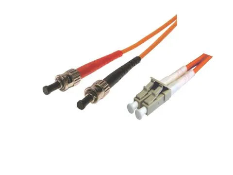 Cordon fibre optique jar. fo 50/125 st/lc duplex OM4