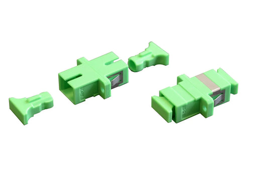 Composant fibre optique traversee fo sc/apc monomode simple