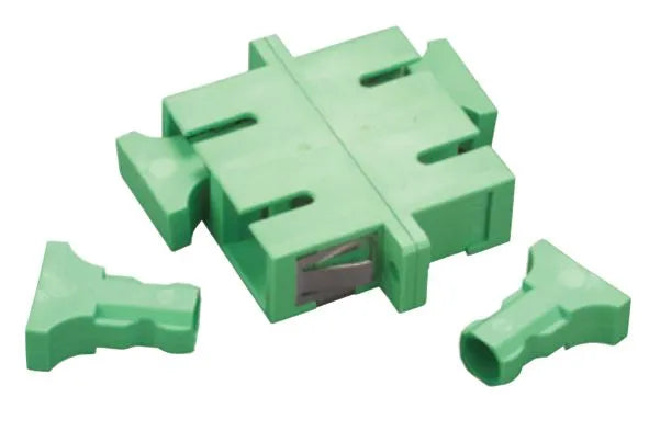 Composant fibre optique traversee fo sc/apc monomode duplex