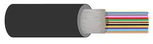 CÂBLE 12 FO MULTIMODE INT/EXT 500M 50/125 OM3 DCA Structure serree 900um noire LSZH, anti rongeurs – vue 2