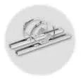 KIT DE FIXATION POTEAU Pour dimension 400x300x210