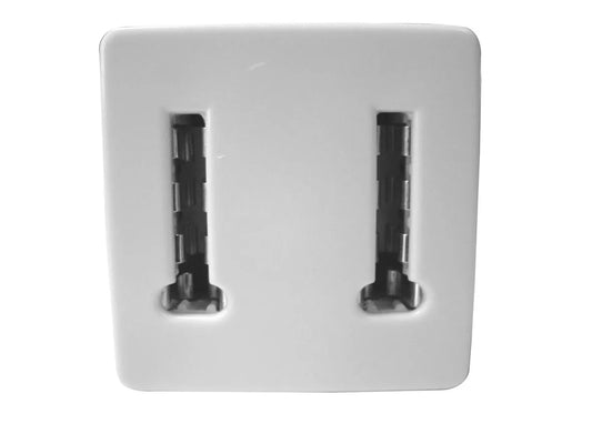 Accessoire téléphonique adaptateur gigogne 8P(1Mx2F L1 L2)