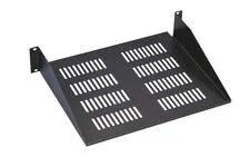 Tablette pour baie réseau etagere 19'' P400 2U ajouree – vue 2