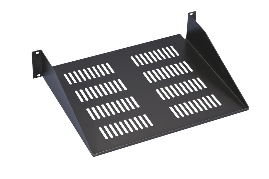 Tablette pour baie réseau etagere 19'' P400 2U ajouree