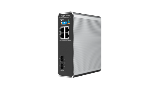 Switch PoE industriel 4 ports Gigabit + 2 SFP – Reyee NIS2100-4GT2S-HP
