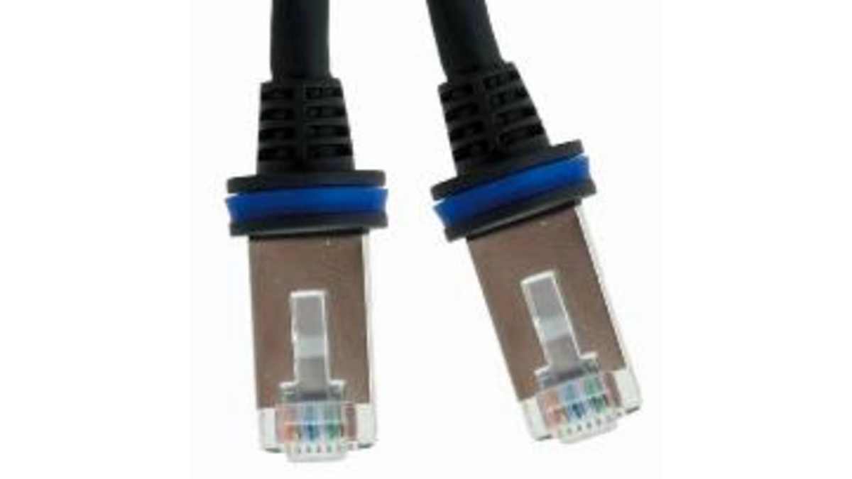 Accessoire pour caméra de vidéosurveillance câble ethernet patch mobotix 7 1M