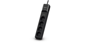 Alimentation électrique multip 4 prises fr 10A-350j 2xUSB – vue 2