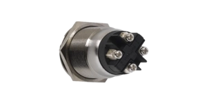 Accessoire de porte bouton poussoir inox 19mm – vue 3