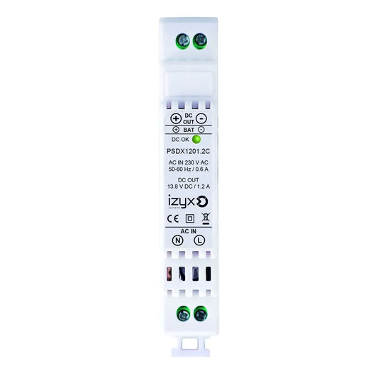Bloc d'alimentation alim charg raildin 1M 12V/1,2A