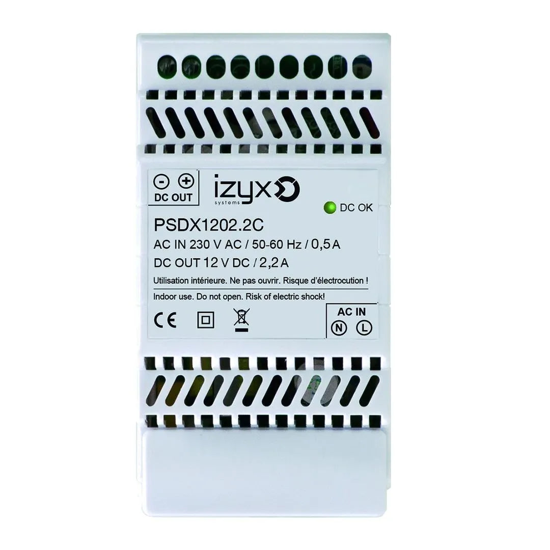Bloc d'alimentation alim charg raildin 3M 12V/2,2A