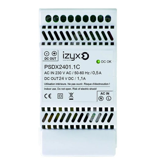 Bloc d'alimentation alim charg raildin 3M 24V/1,1A