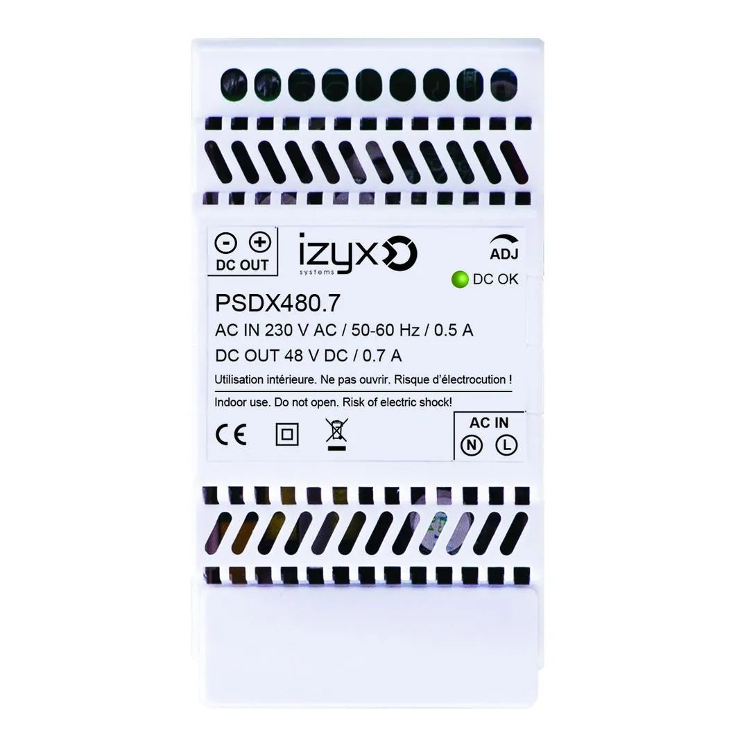 Bloc d'alimentation alim rail din 3M 48V/0,7A