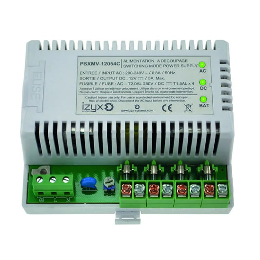 Bloc d'alimentation alim charg psxmv 4V 12V/5A