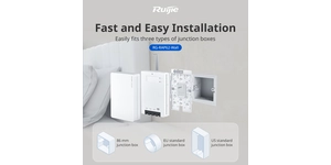 Access Point Wi-Fi 6 a Muro Reyee RAP62-Wall – Presa a muro multi-porta PoE