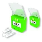 Accessoire de porte dm vert 1 contact – vue 2