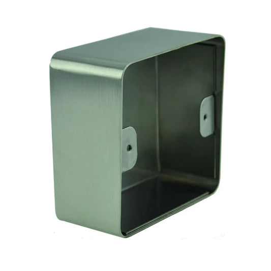 Accessoire de porte boitier large inox P42, L80