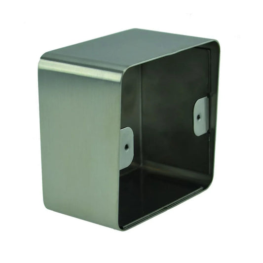 Accessoire de porte boitier large inox P52, L80