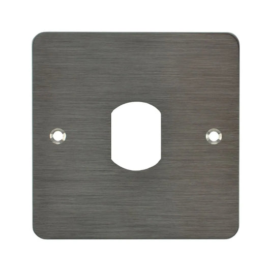 Accessoire de porte plaque inox 025 L80 VIGIK/T25
