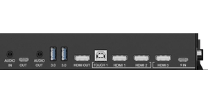 Écran interactif 4000:1 hp 4xHDMI 1xDP 2xUSB-C USB HUBx6 6.5ms – vue 3