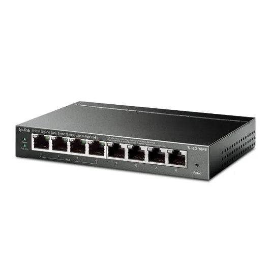 SWITCH ADMIN. 8 PORTS GIGABIT 4POE+