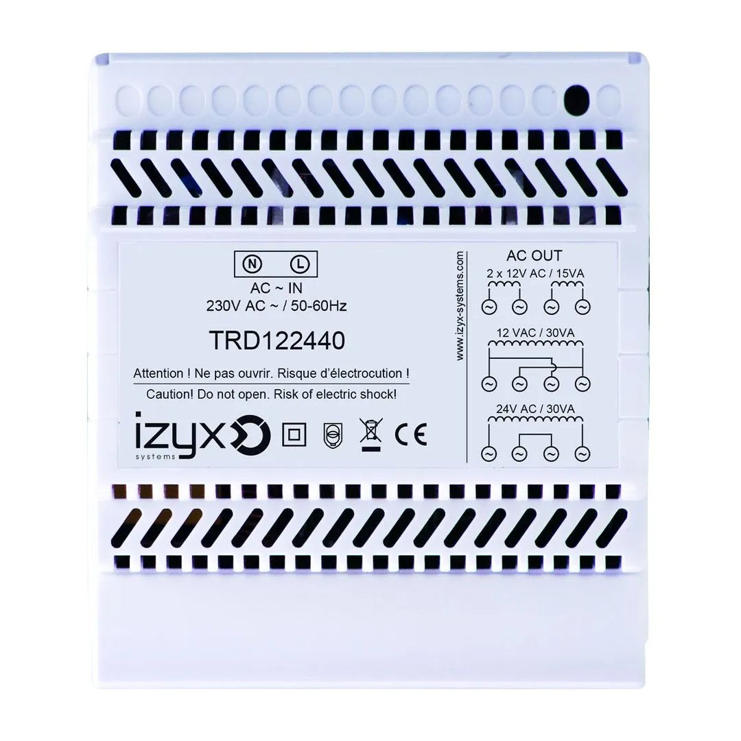 Transformateur / régulateur de tension transf rdin 230V/12-24V/40VA