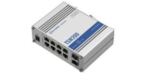 SWITCH INDUSTRIEL 8x10/100/1000 POE +2SFP MAX 240W Non manageable – vue 2