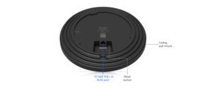 ACCESS POINT WIFI 7 10GbE TRI BAND NOIR 6 spatial streams / 300 devices / 140m2 – vue 4