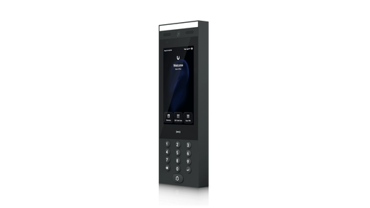 Interphone écran 7' NFC code pin touch pad mobile unlock