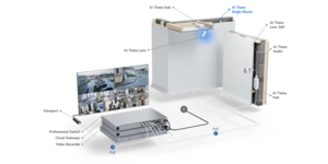 Accessoire pour caméra de vidéosurveillance support de montage plafond angle – vue 5