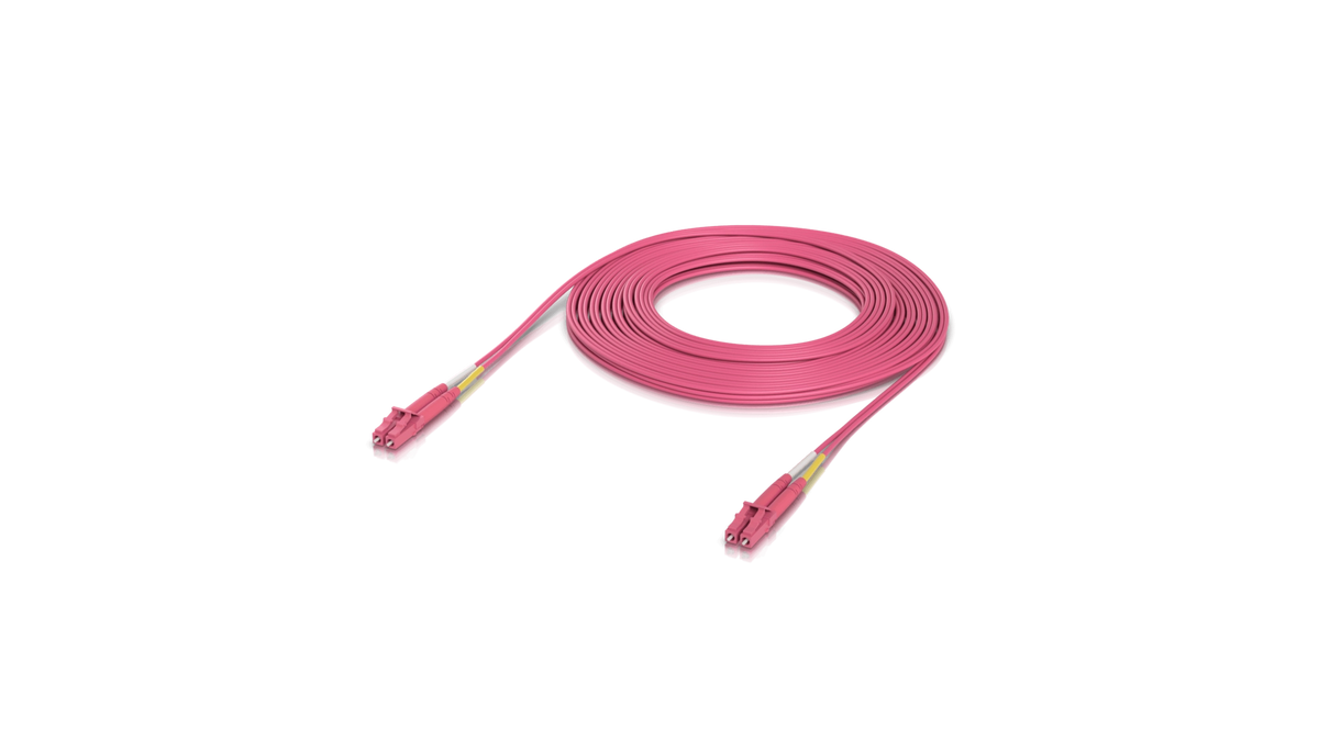 Cordon fibre optique jarretiere OM4 duplex lc upc