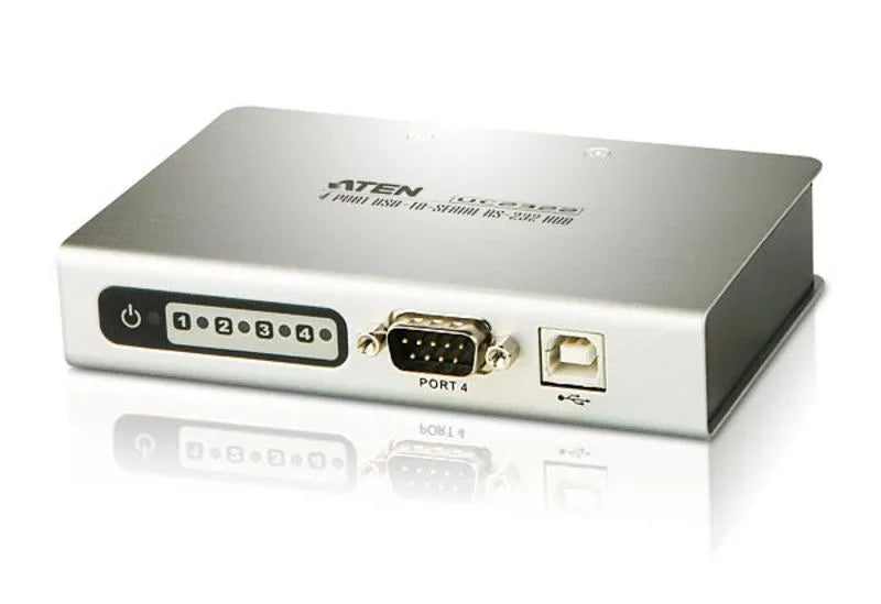 Commutateur KVM converter 4 port USB => RS-232 Hub