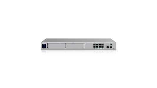 DREAM MACHINE PRO MAX 10G CLOUD GATEWAY IPBX AVEC 2x 3.5' HDD ET 8 PORT SWITCH RJ45 + 1 SFP+